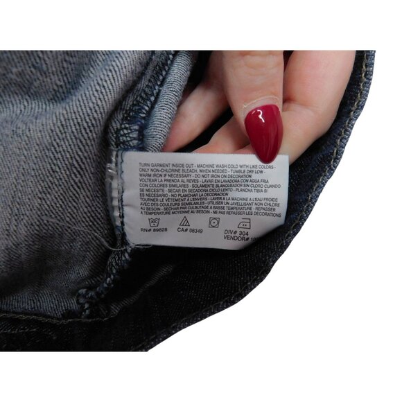 Vtg Code Bleu Womens Blue Denim Jacket Decorative Front Pockets Sz M - Picture 6 of 12